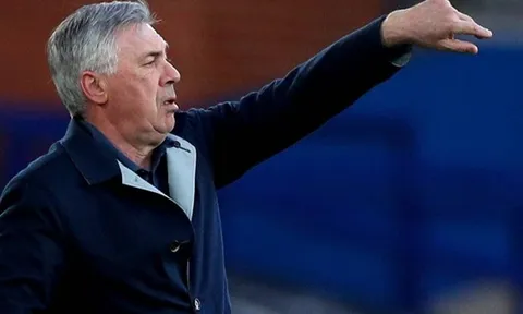 Vấp ngã trên đường vào Top 4, Ancelotti không tin nổi 1 điều ở Everton
