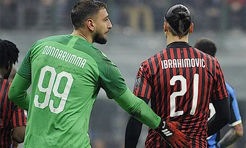 Ibrahimovic phá vỡ im lặng về Donnarumma và Giroud