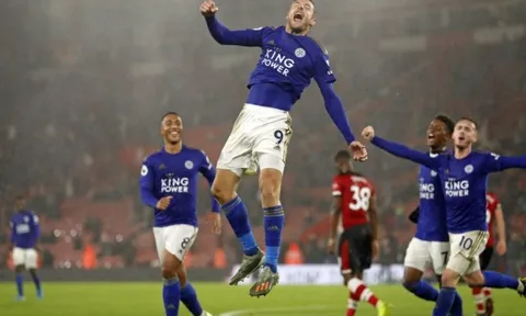 SỐC! Ghi 9 bàn 1 trận, Leicester san bằng kỷ lục của Man Utd