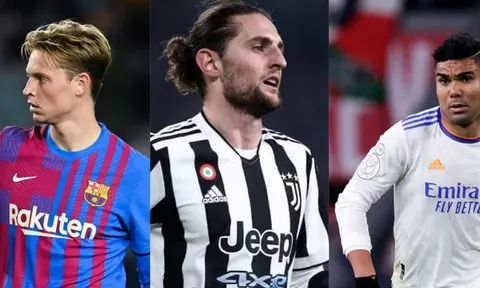 Romano cập nhật vụ Rabiot và Casemiro tới Man Utd