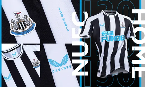 Hé lộ mẫu áo đấu của "đại gia mới nổi" Newcastle trong mùa giải 2022 - 2023