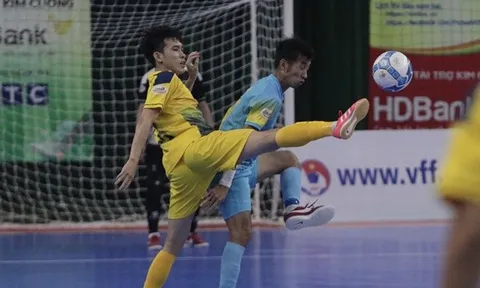 Lượt 15 giải futsal VĐQG - Thua tuyệt đối về thể lực, SS.KH đại bại trước Sahako