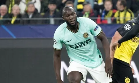 Inter Milan thua Dortmund và đây là thống kê tồi tệ của Lukaku
