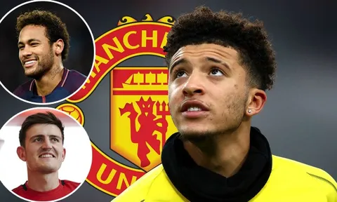 Jadon Sancho sao chép “công thức” của Neymar, Harry Maguire trước khi gia nhập M.U?