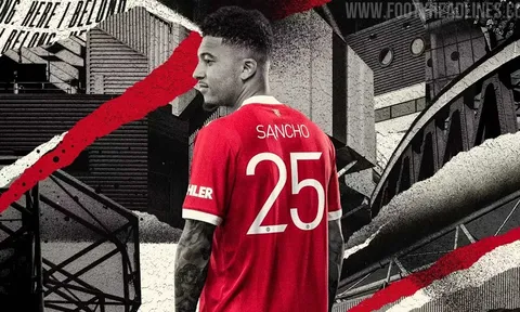 Jadon Sancho và áp lực khổng lồ từ số áo 25