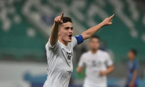 Jaloliddinov sẽ giúp Uzbekistan thành đội U23 số một lịch sử châu Á?