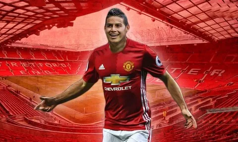 James Rodriguez ước mơ khoác áo M.U, tiết lộ từng lỡ cơ hội cập bến Old Trafford