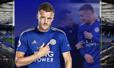 Jamie Vardy: 9 bàn sau 10 trận xứng đáng "quái vật" của Leicester City
