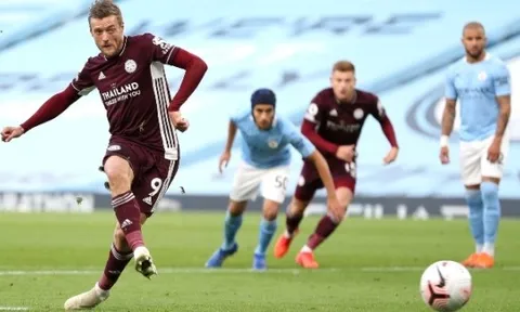 Jamie Vardy - xứng danh ngôi sao của những trận cầu lớn
