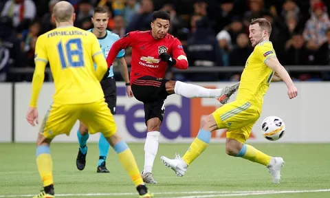Jesse Lingard "mở tài khoản" trong ngày buồn của Man Utd
