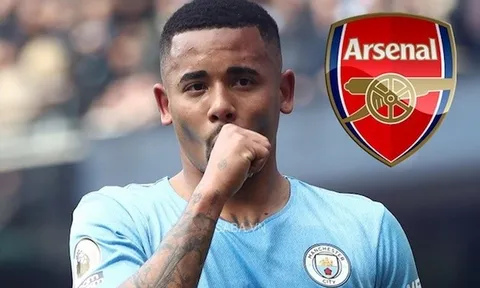 Xác nhận: Gabriel Jesus sẽ rời Man City