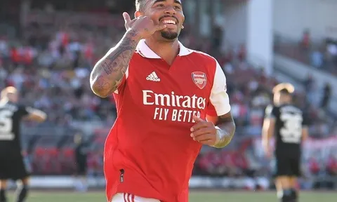 Jesus cho thấy vũ khí mà Arsenal sẽ dùng mùa tới