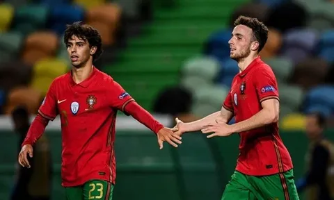 Jota: "Bồ Đào Nha chẳng thấy áp lực gì phải thay thế Ronaldo"