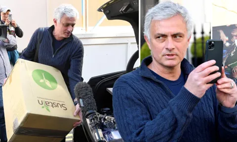 Lộ hình ảnh mới nhất của Mourinho sau khi bị sa thải