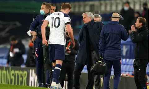Jose Mourinho lên tiếng về chấn thương của Harry Kane sau trận Everton