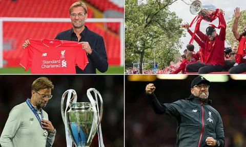 Jurgen Klopp và 4 năm thần kỳ từ Zero đến Hero cùng Liverpool