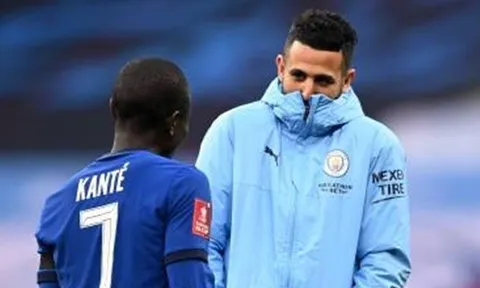 Kante gia nhập Man City? Mahrez nói thẳng 1 câu