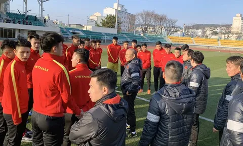 Đã rõ lý do U23 Việt Nam chọn Hàn Quốc làm địa điểm tập huấn