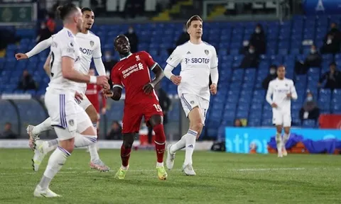 8 thống kê Leeds 1-1 Liverpool: The Kop bị động chưa từng thấy