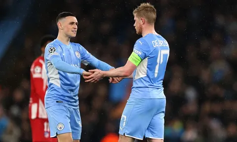 Kevin De Bruyne: "Phil Foden đã tìm thấy tôi 1 cách hoàn hảo"