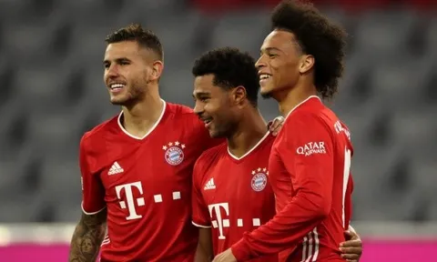 Không Thiago, Bayern Munich hủy diệt đối thủ 8 bàn khi trình làng cặp "Robbery mới"