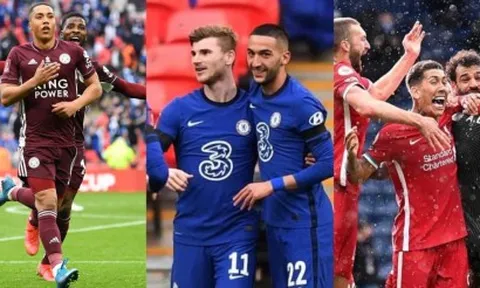 Kịch bản top 4 nào cho Chelsea, Leicester và Liverpool?