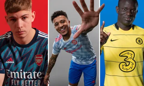 Big Six Premier League với mẫu áo đấu đẹp mắt