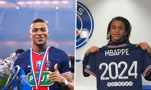 Xác nhận: PSG ký hợp đồng mới với Ethan Mbappe
