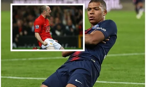 Sự khủng khiếp của Mbappe: Đi trước Ronaldo, Rooney, Kane 2 năm
