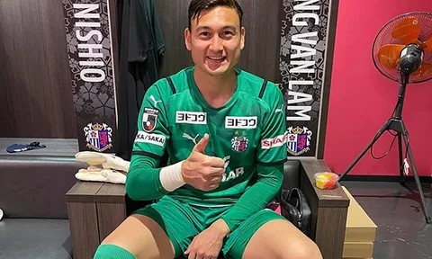 Lần đầu bắt chính cho Osaka, Đặng Văn Lâm gửi thông điệp đến NHM Việt Nam