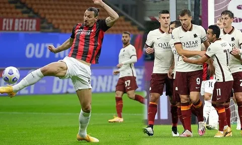 Lập cú đúp và mắc sai lầm, Ibrahimovic khiến Milan ngắt mạch trận toàn thắng
