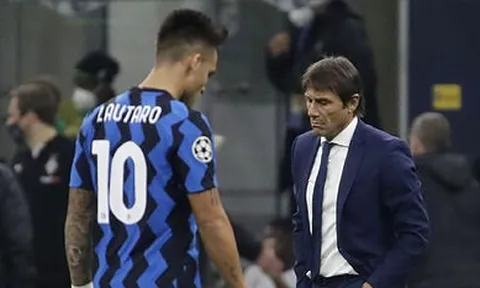 Lautaro Martinez tức giận, Conte vẫn bình thản