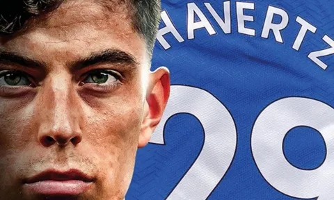 Lấy số áo của đồng đội, Havertz nói đúng 1 từ duy nhất