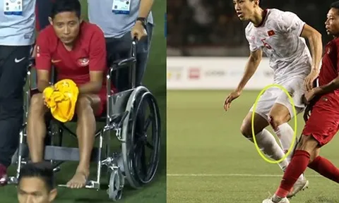 LĐBĐ Indonesia lên tiếng về chấn thương của "Messi Indo" sau pha va chạm với Văn Hậu