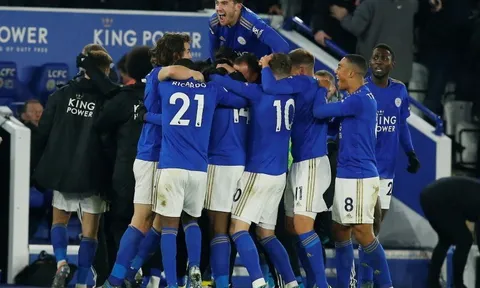 Leicester chiếm 3/5 gương mặt được Whoscored đánh giá cao nhất