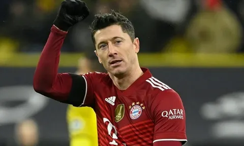 Lewandowski áp đảo ở cuộc đua giành Chiếc giày vàng châu Âu
