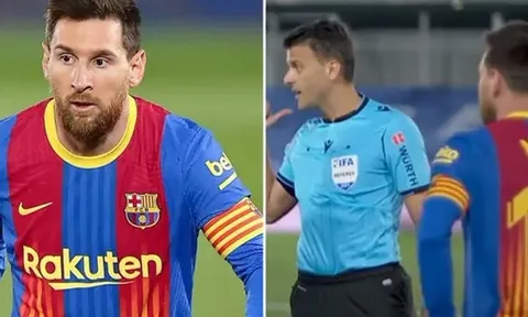 SỐC! Trọng tài trận Real - Barca đáp trả quá gắt, khiến Messi 'quê độ'