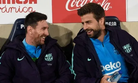Pique nói lời tâm can về Lionel Messi