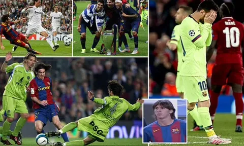 Messi với những khoảnh khắc có 1 không 2 cùng Barcelona