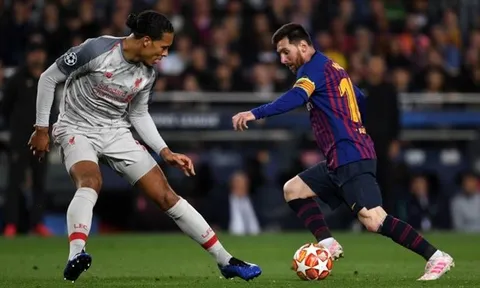 'Bá đạo' là thế, Messi vẫn phải 'ngại' Van Dijk vì một lí do