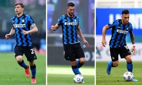 Liverpool đưa 3 ngôi sao của Inter Milan vào tầm ngắm