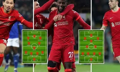 Đội hình Liverpool đấu Brentford: Tam tấu tấn công mới mẻ