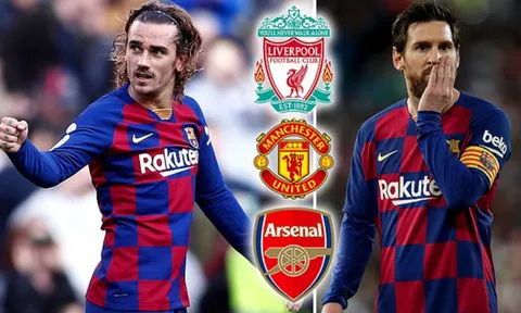 Messi ở lại, Barcelona chuẩn bị "tống khứ" Griezmann sang EPL?