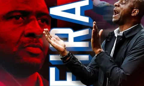 Lộ diện ngôi sao Arsenal được Patrick Vieira chọn cho Crystal Palace