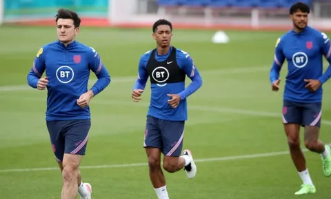 Lộ hình ảnh mới nhất, Maguire sẵn sàng cho EURO 2020