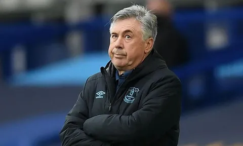 Lực lượng mỏng, Carlo Ancelotti muốn tậu tân binh thứ 4 cho Everton