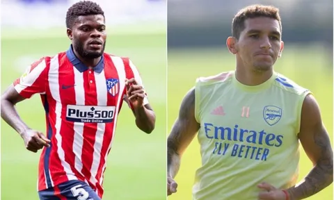 Lucas Torreira gửi lời cảnh báo đến tân binh Thomas Partey của Arsenal