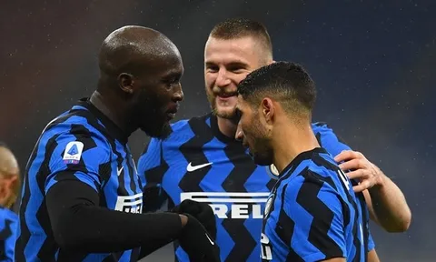 Lukaku mở điểm, cựu sao Real lập cú đúp, Inter "phả hơi nóng" lên Milan