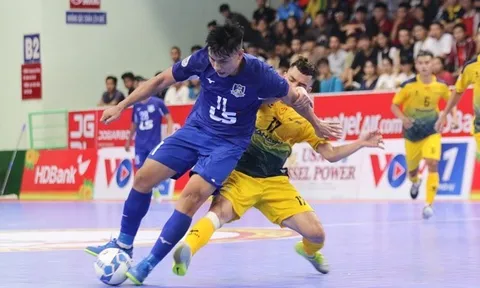 Lượt 10 giải futsal VĐQG: Tân binh Đắc Huy ghi bàn, Sahako chật vật giành 1 điểm
