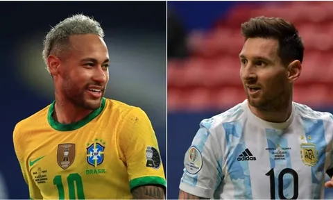 Lượt 9 vòng loại World Cup 2022 Nam Mỹ: Messi gọi, Neymar trả lời